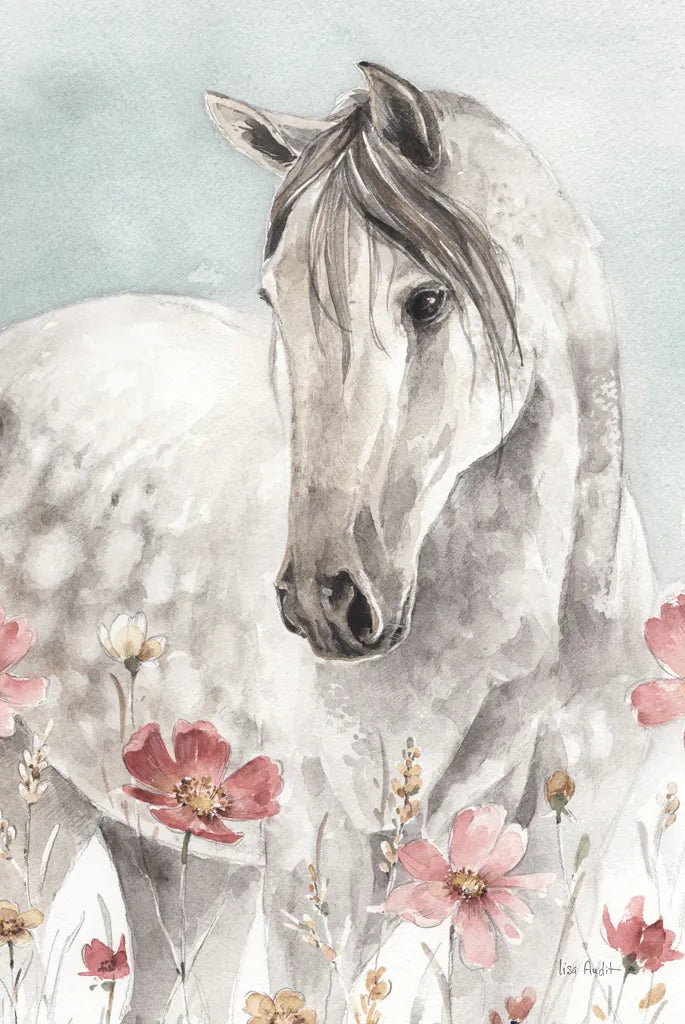 Wild Horses I Crop by Lisa Audit. SKU 37942h. Archival Giclee Fine art print for wall decor.