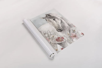 Wild Horses I Crop by Lisa Audit. shown as a rolled paper print. Available as archival giclee rolled canvas, fine art paper, or poster print. SKU 37942h.