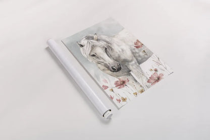 Wild Horses II Crop by Lisa Audit. shown as a rolled paper print. Available as archival giclee rolled canvas, fine art paper, or poster print. SKU 37943h.