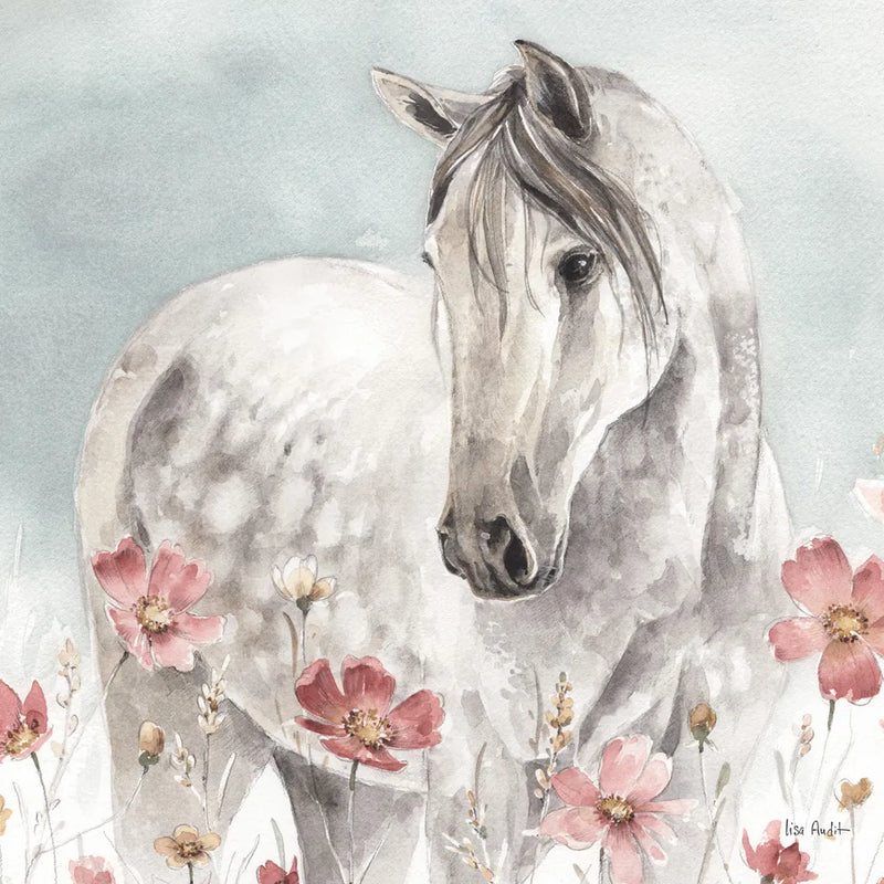 Wild Horses IV by Lisa Audit. SKU 37945a. Archival Giclee Fine art print for wall decor.