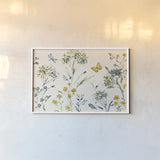 Zest of Happy I by Lisa Audit. shown as a paper print in a white frame. Available as a archival giclee rolled canvas, fine art paper, or poster print. SKU 51809i.