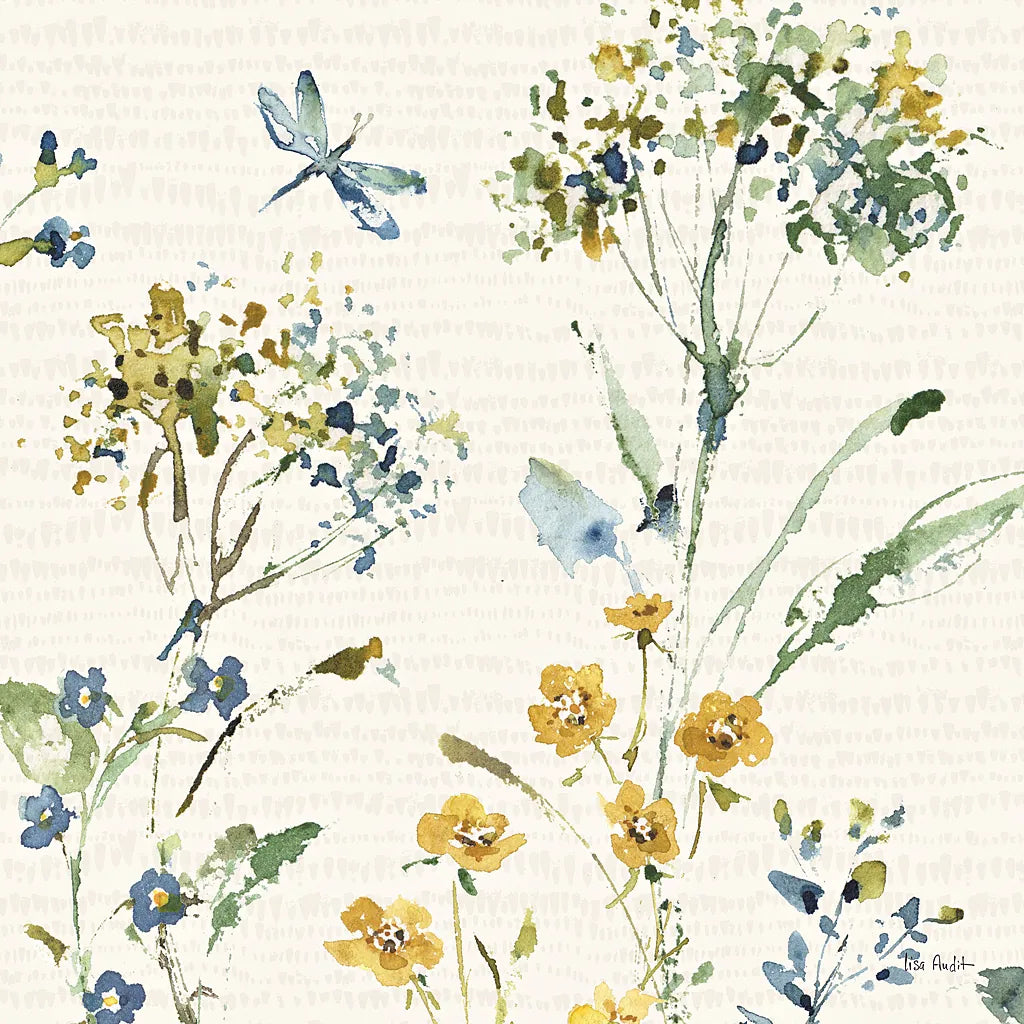 Zest of Happy II by Lisa Audit. SKU 51810a. Archival Giclee Fine art print for wall decor.