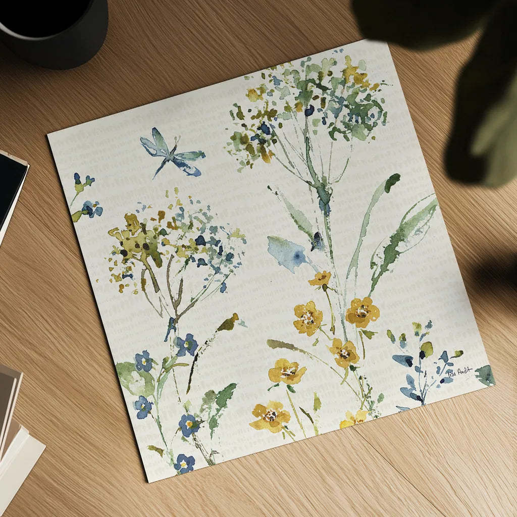 Zest of Happy II by Lisa Audit. Shown as a detailed flat fine art print, highlighting archival giclee quality. Available as an archival giclee rolled canvas, fine art paper, or poster print. SKU 51810a.