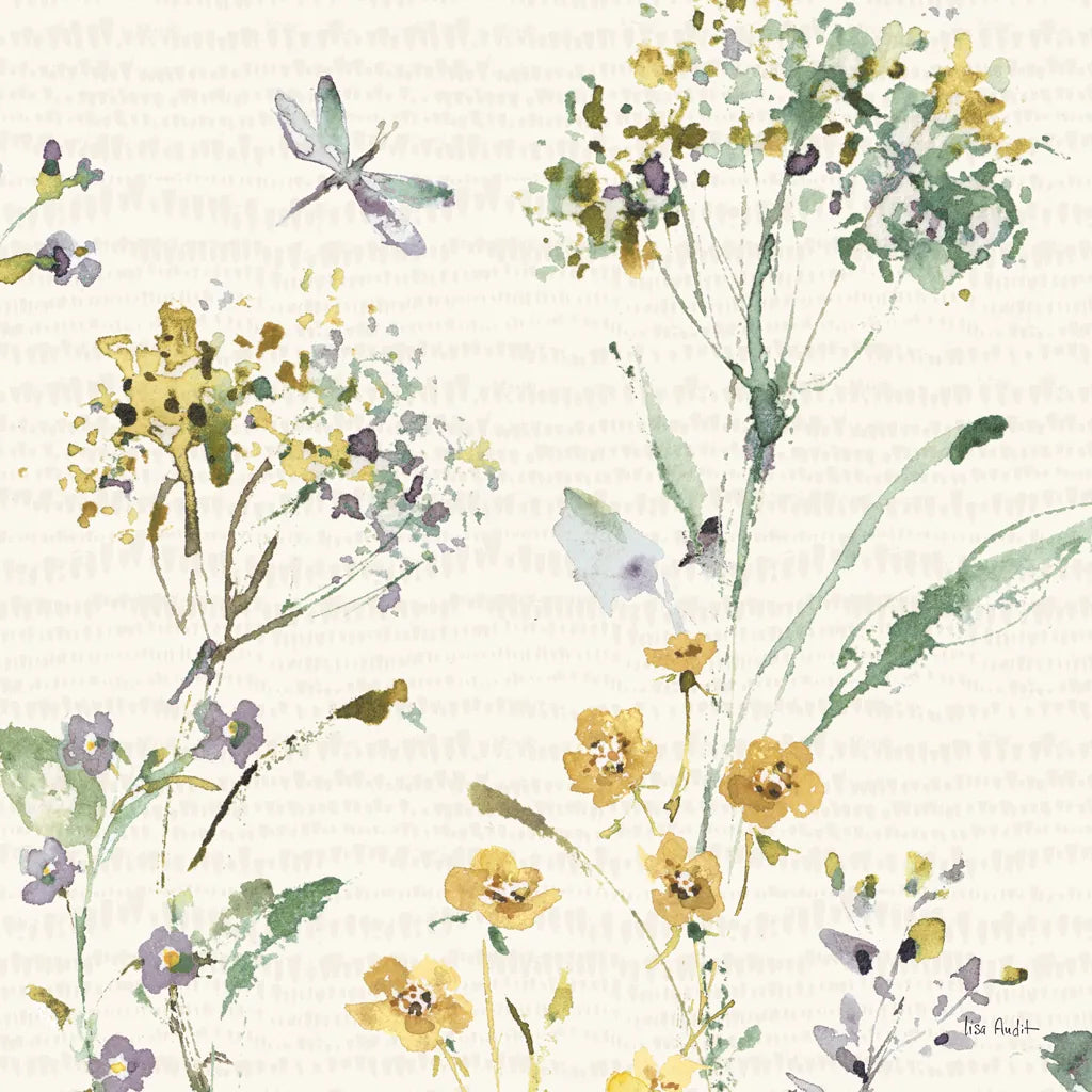 Zest of Happy II Pastel by Lisa Audit. SKU 82348a. Archival Giclee Fine art print for wall decor.