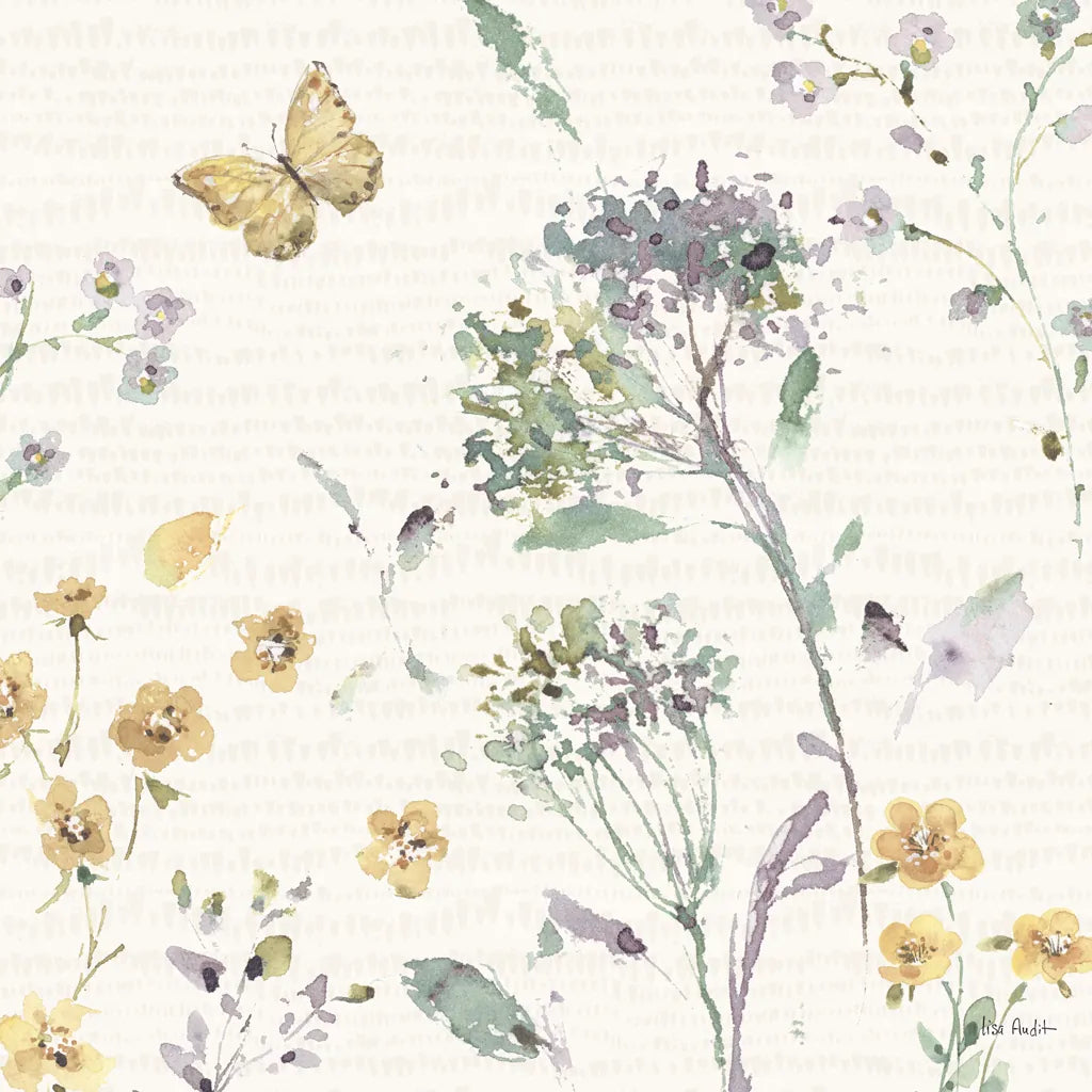 Zest of Happy III Pastel by Lisa Audit. SKU 82349a. Archival Giclee Fine art print for wall decor.