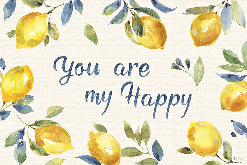 Zest of Happy IV by Lisa Audit. SKU 51812i. Archival Giclee Fine art print for wall decor.