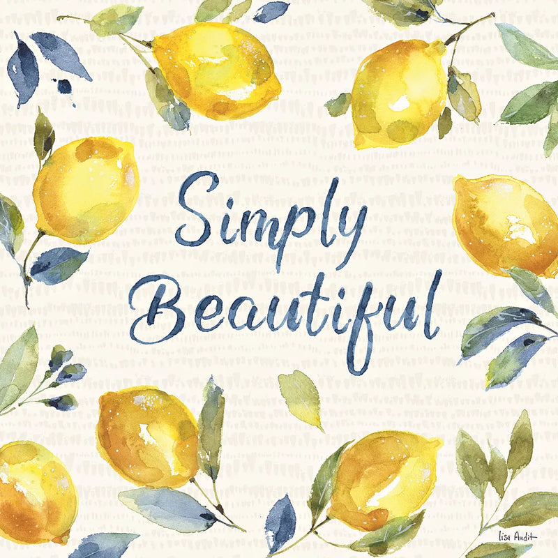 Zest of Happy V by Lisa Audit. SKU 51813a. Archival Giclee Fine art print for wall decor.