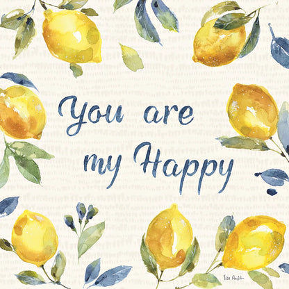 Zest of Happy VI by Lisa Audit. SKU 51814a. Archival Giclee Fine art print for wall decor.