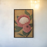 Bloomed by Mackenzie Nelson. shown as a paper print in a black flame. Available as a archival giclee rolled canvas, fine art paper, or poster print. SKU 102594h.