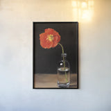 Bottled Beauty by Mackenzie Nelson. shown as a paper print in a black flame. Available as a archival giclee rolled canvas, fine art paper, or poster print. SKU 102595h.