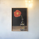 Bottled Beauty by Mackenzie Nelson. shown as a paper print in a natural frame. Available as a archival giclee rolled canvas, fine art paper, or poster print. SKU 102595h.