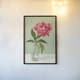 Ephemera by Mackenzie Nelson. shown as a paper print in a black flame. Available as a archival giclee rolled canvas, fine art paper, or poster print. SKU 102598h.