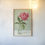 Ephemera by Mackenzie Nelson. shown as a paper print in a natural frame. Available as a archival giclee rolled canvas, fine art paper, or poster print. SKU 102598h.