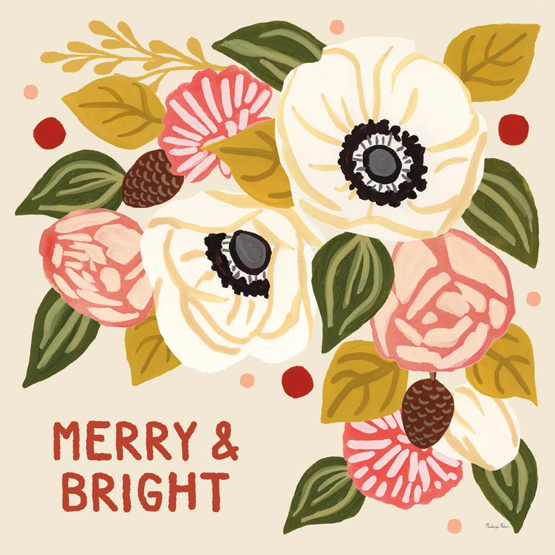 Festive Florals IV by Mackenzie Nelson