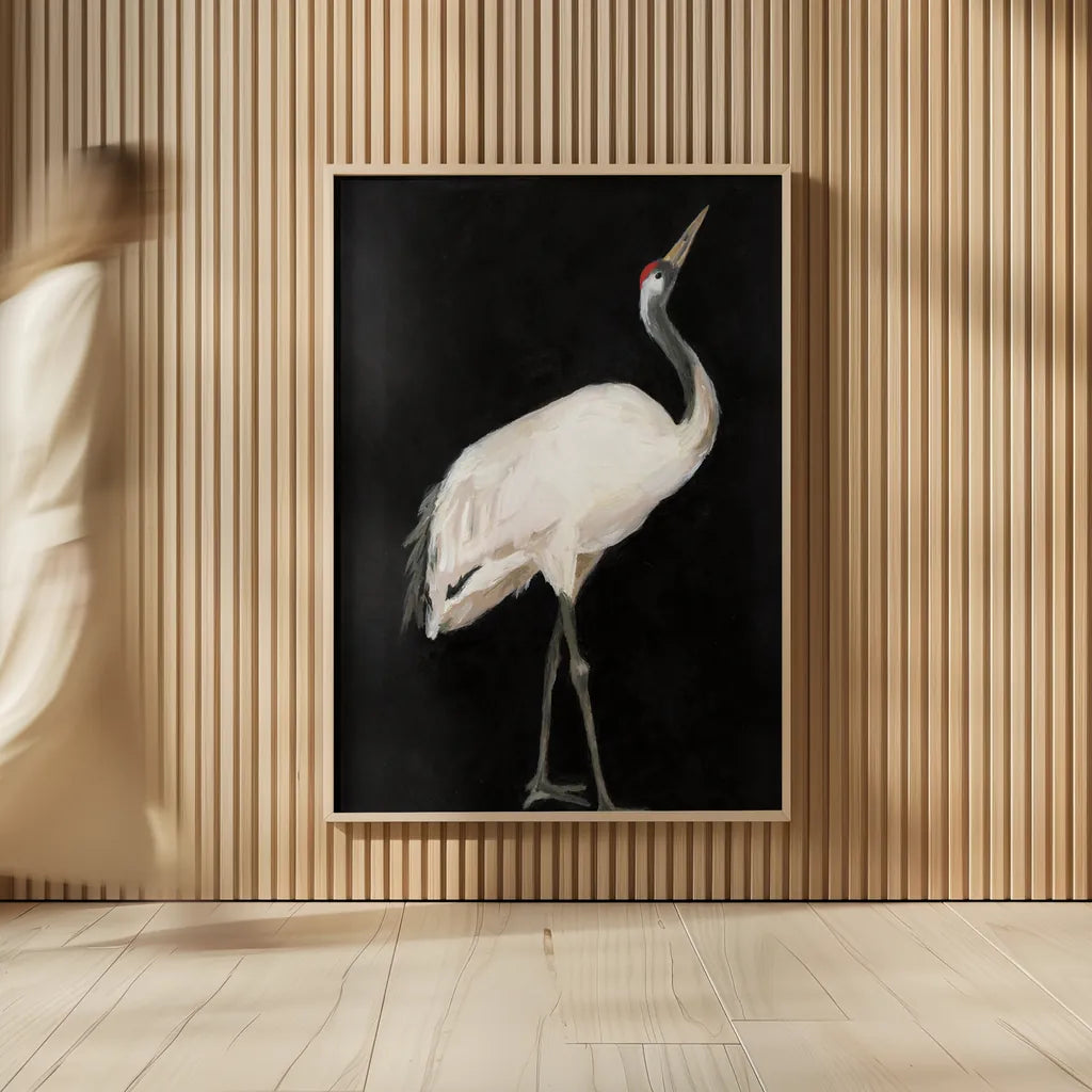 Scarlet by Mackenzie Nelson. shown as over sized large wall art. Available as an archival giclee rolled canvas, fine art paper, or poster print. SKU 102586h.