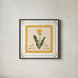 Spring in Paris VI by Mackenzie Nelson. Shown in a sleek black glass frame for a contemporary gallery look. Available as an archival giclee rolled canvas, fine art paper, or poster print. SKU 104331a.
