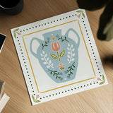 Spring in Paris VIII by Mackenzie Nelson. Shown as a detailed flat fine art print, highlighting archival giclee quality. Available as an archival giclee rolled canvas, fine art paper, or poster print. SKU 104333a.