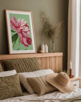 Treasure of the Spring by Mackenzie Nelson. shown as a paper print in a natural frame. Available as a archival giclee rolled canvas, fine art paper, or poster print. SKU 102603h.