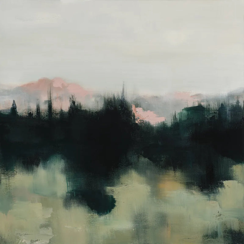 Call to the Mountain by Maggie Sackmann. SKU 101890a. Archival Giclee Fine art print for wall decor.