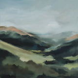 In the Valleys Embrace by Maggie Sackmann. SKU 101897a. Archival Giclee Fine art print for wall decor.
