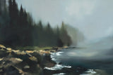 Obsidian Tide by Maggie Sackmann. SKU 101906i. Archival Giclee Fine art print for wall decor.