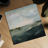 Pastel Morning by Maggie Sackmann. Shown as a detailed flat fine art print, highlighting archival giclee quality. Available as an archival giclee rolled canvas, fine art paper, or poster print. SKU 101907a.