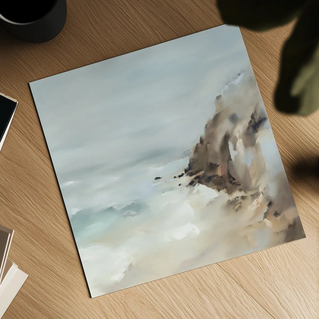 Salt and Stone by Maggie Sackmann. Shown as a detailed flat fine art print, highlighting archival giclee quality. Available as an archival giclee rolled canvas, fine art paper, or poster print. SKU 101915a.