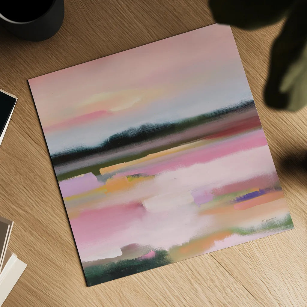 Sherbet by Maggie Sackmann. Shown as a detailed flat fine art print, highlighting archival giclee quality. Available as an archival giclee rolled canvas, fine art paper, or poster print. SKU 101916a.