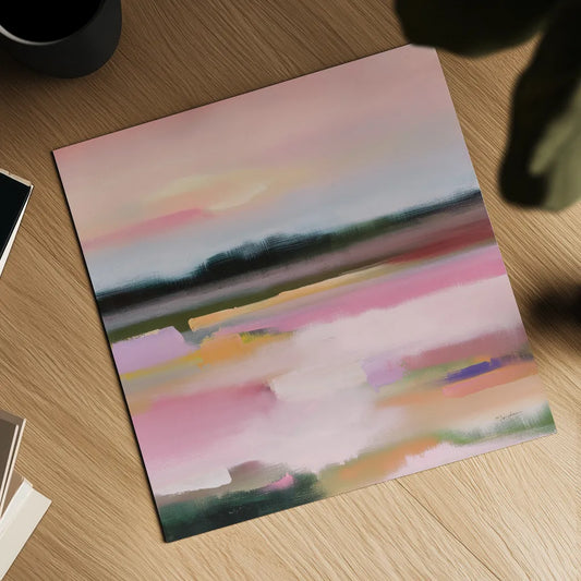 Sherbet by Maggie Sackmann. Shown as a detailed flat fine art print, highlighting archival giclee quality. Available as an archival giclee rolled canvas, fine art paper, or poster print. SKU 101916a.