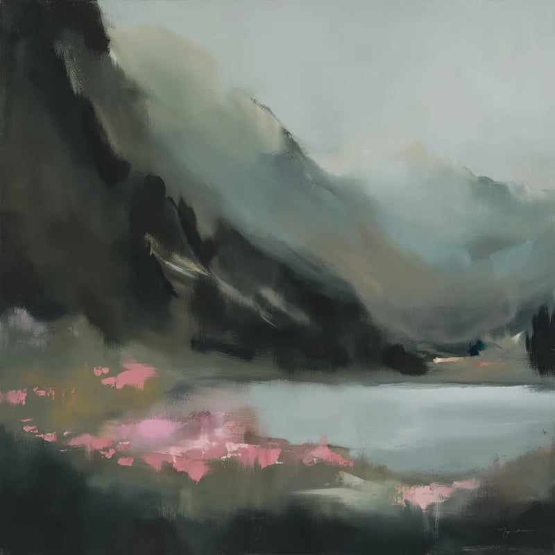 The Summits Promise by Maggie Sackmann. SKU 101923a. Archival Giclee Fine art print for wall decor.