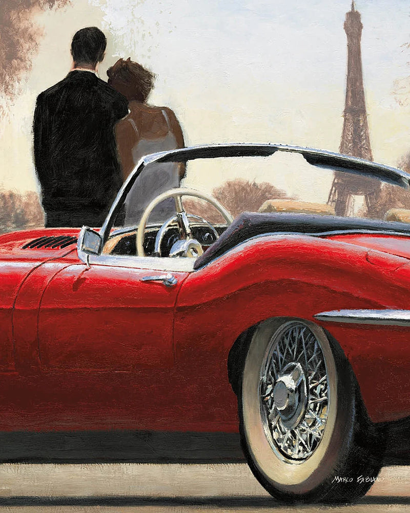 A Ride in Paris I Crop by Marco Fabiano