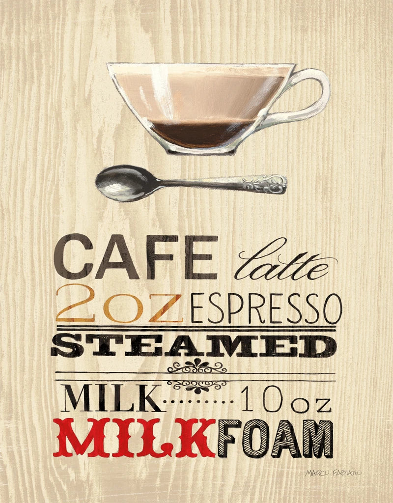 Cafe Latte by Marco Fabiano