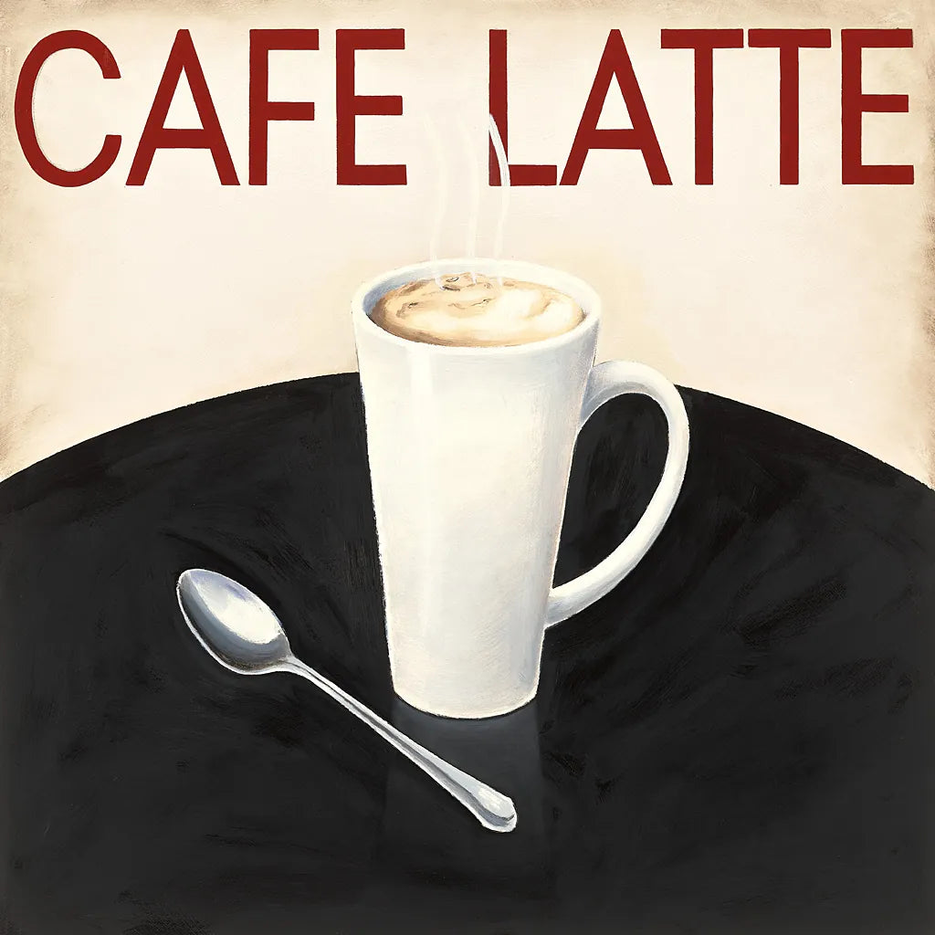 Cafe Moderne I by Marco Fabiano. SKU 10657a. Archival Giclee Fine art print for wall decor.