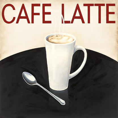 Cafe Moderne I by Marco Fabiano. SKU 10657a. Archival Giclee Fine art print for wall decor.