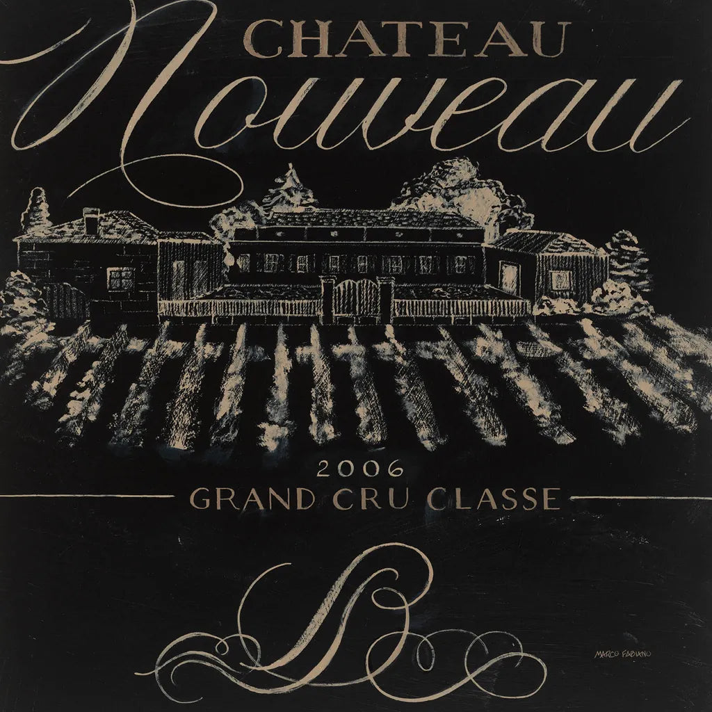 Chateau Nouveau Elements I by Marco Fabiano. SKU 32755a. Archival Giclee Fine art print for wall decor.