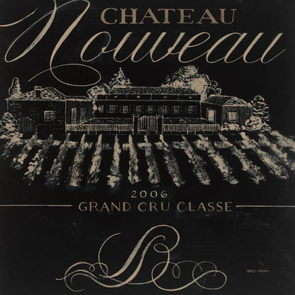 Chateau Nouveau Elements I by Marco Fabiano. SKU 32755a. Archival Giclee Fine art print for wall decor.