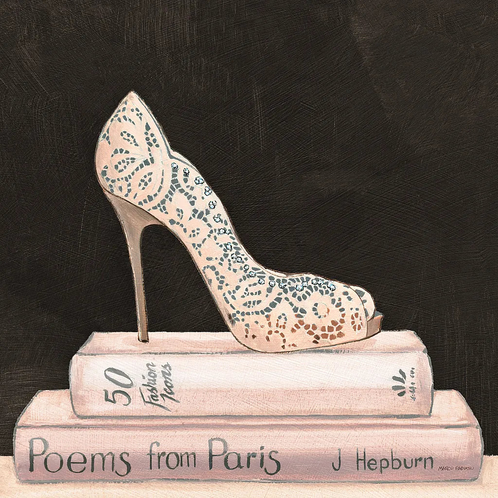 City Style Square I on Black no Words by Marco Fabiano. SKU 32626a. Archival Giclee Fine art print for wall decor.