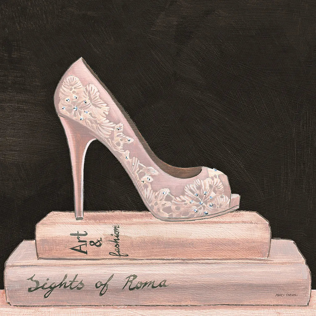 City Style Square III on Black no Words by Marco Fabiano. SKU 32628a. Archival Giclee Fine art print for wall decor.