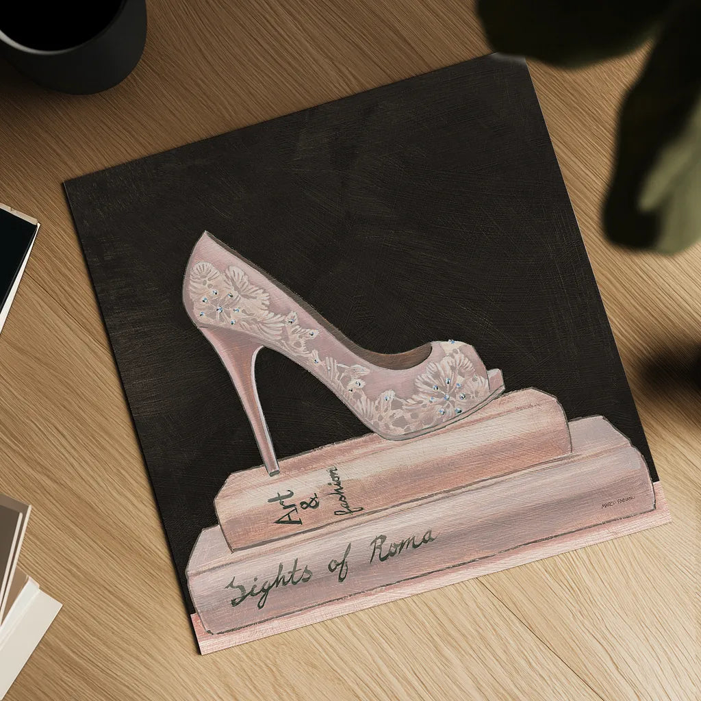 City Style Square III on Black no Words by Marco Fabiano. Shown as a detailed flat fine art print, highlighting archival giclee quality. Available as an archival giclee rolled canvas, fine art paper, or poster print. SKU 32628a.