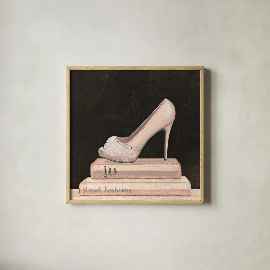 City Style Square IV on Black no Words by Marco Fabiano. Shown in a natural wood glass frame for a timeless modern aesthetic. Available as an archival giclee rolled canvas, fine art paper, or poster print. SKU 32629a.