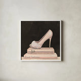 City Style Square IV on Black no Words by Marco Fabiano. Shown in a crisp white glass frame for a clean and minimalist style. Available as an archival giclee rolled canvas, fine art paper, or poster print. SKU 32629a.