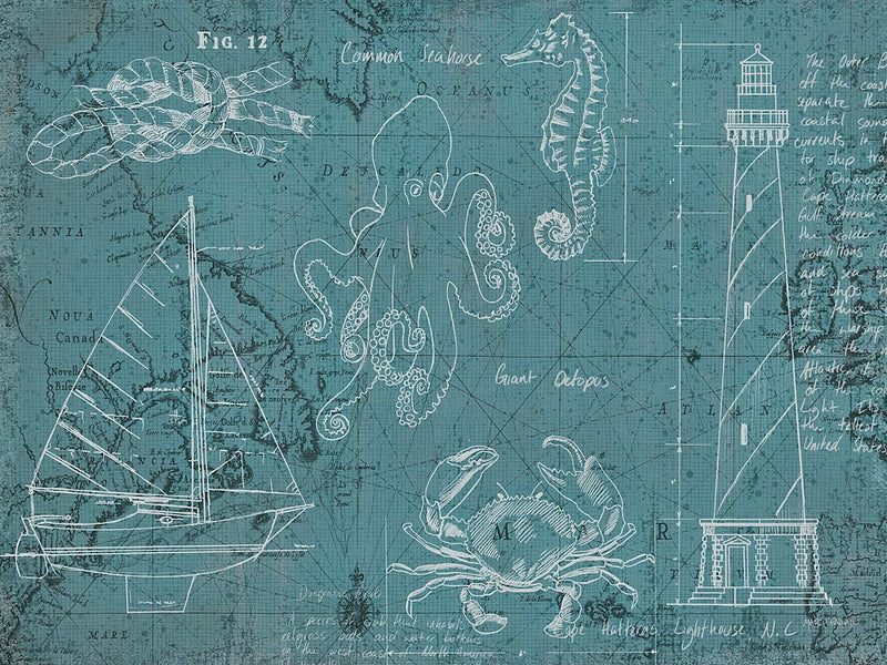 Coastal Blueprint by Marco Fabiano