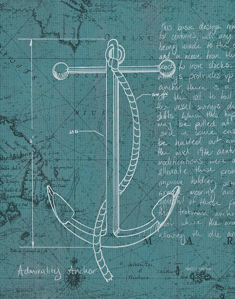 Coastal Blueprint VIII by Marco Fabiano