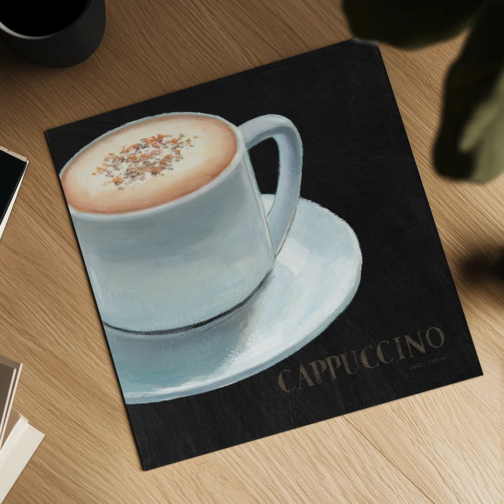 Dark Roast IV by Marco Fabiano. Shown as a detailed flat fine art print, highlighting archival giclee quality. Available as an archival giclee rolled canvas, fine art paper, or poster print. SKU 16928a.