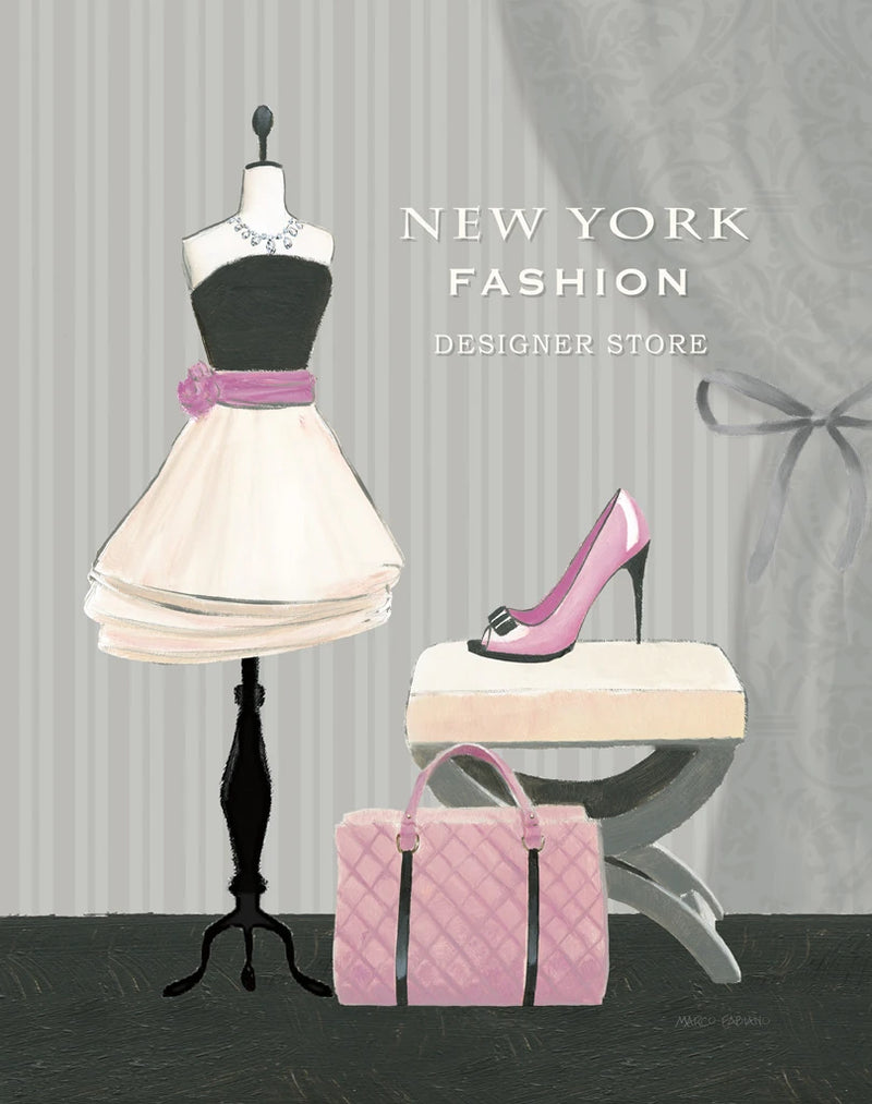 Dress Fitting Boutique I by Marco Fabiano