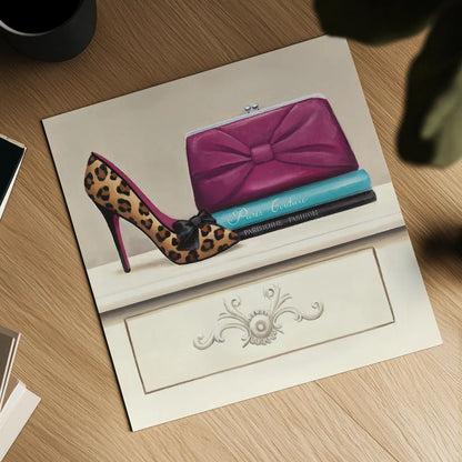 Fashion Avenue I by Marco Fabiano. Shown as a detailed flat fine art print, highlighting archival giclee quality. Available as an archival giclee rolled canvas, fine art paper, or poster print. SKU 12368a.