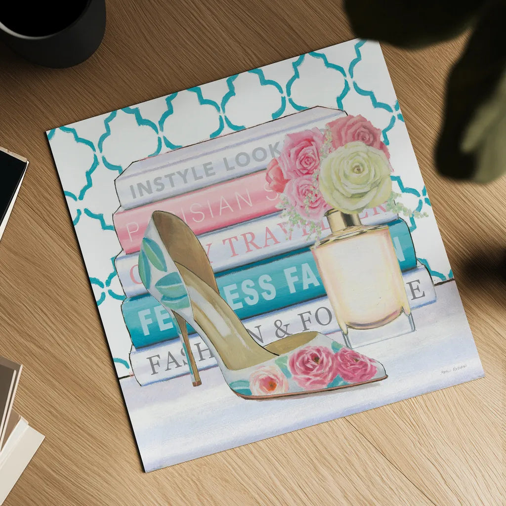 Fearless Fashion II by Marco Fabiano. Shown as a detailed flat fine art print, highlighting archival giclee quality. Available as an archival giclee rolled canvas, fine art paper, or poster print. SKU 34363a.