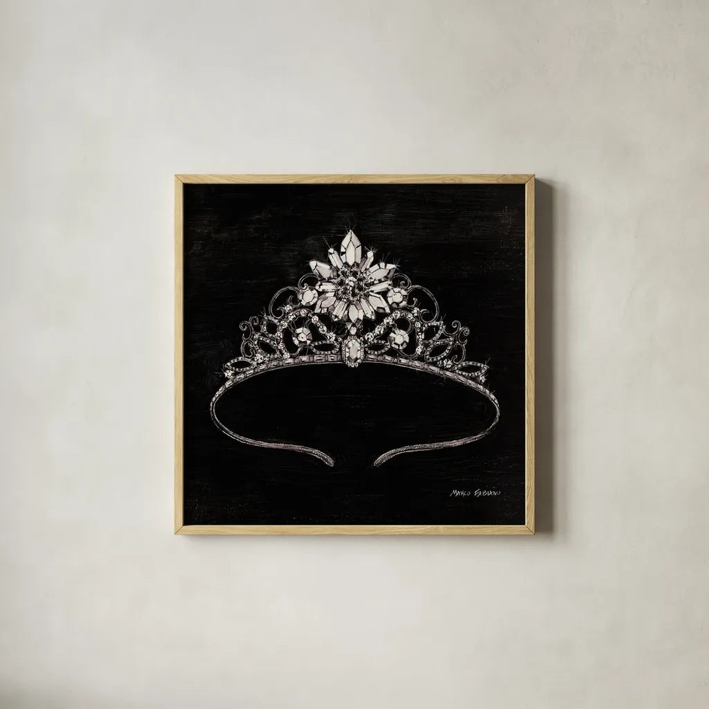 Fifth Avenue Square VI by Marco Fabiano. Shown in a natural wood glass frame for a timeless modern aesthetic. Available as an archival giclee rolled canvas, fine art paper, or poster print. SKU 11306a.