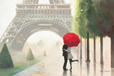 Paris Romance II Crop by Marco Fabiano. SKU 13260i. Archival Giclee Fine art print for wall decor.