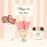 Parlour Shoppe Shoppe des Bon Bons Square by Marco Fabiano. SKU 32650a. Archival Giclee Fine art print for wall decor.